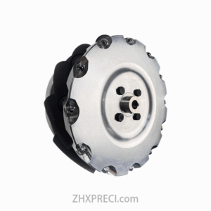 メカナムホイールセット 152mm (6インチ) NM152A:高耐久PUコーティングローラー搭載、耐荷重300kg、産業グレード、ロボティクス向け全方向駆動ホイール
