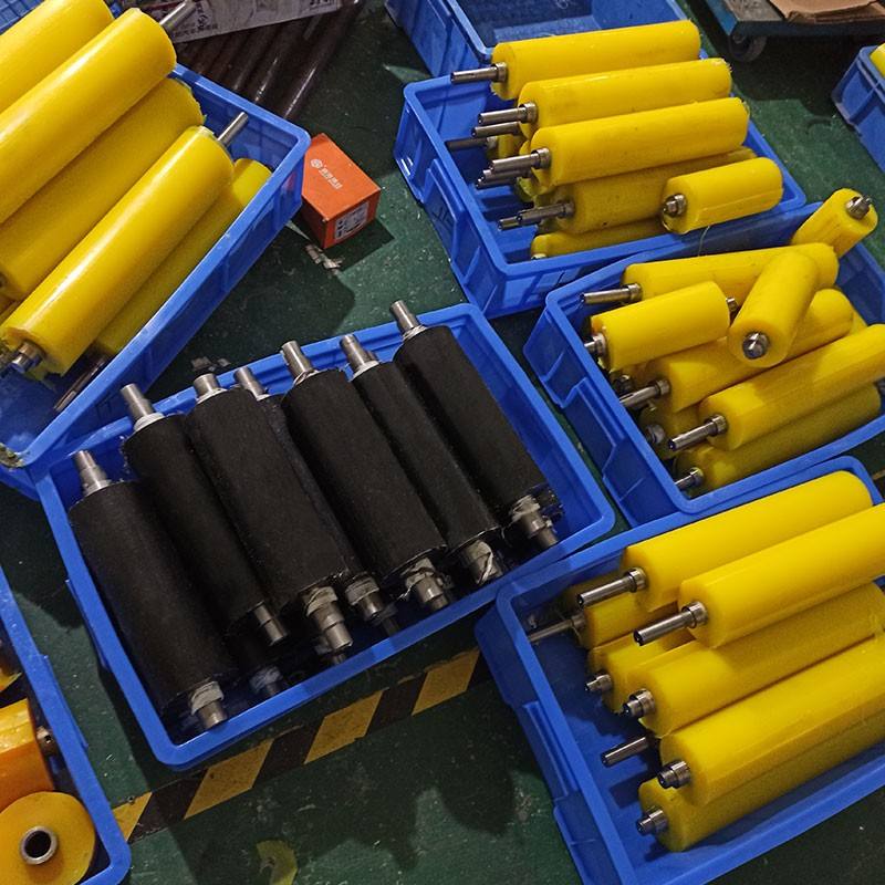 Customized Unpowered PU Wheel Assembly Line Conveyor Wheel Steel Mechanical Pressure Roller Transmission Roller Cutting - 画像 (6)