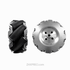NM152A 152mmメカナムホイール – ポリウレタン製、300kg積載対応、AGV駆動システム向け
