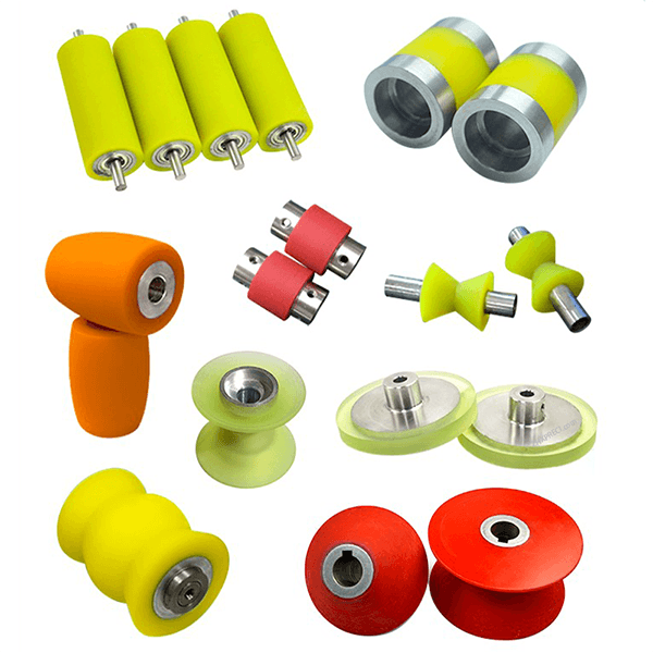 Customized Silicone Rubber Coated Roller & High Quality Drive Guide Roller